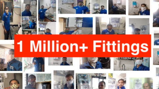 JustJaldi.com completes 1 Million + Ro Water Purifier Installation In India